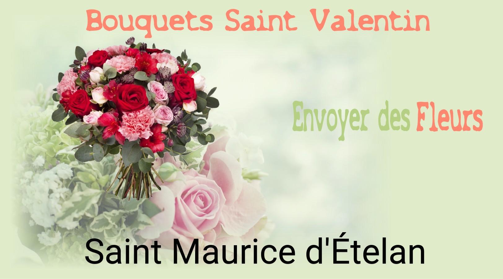 Roses de Saint-Valentin livrées à Saint-Maurice-d'Ételan